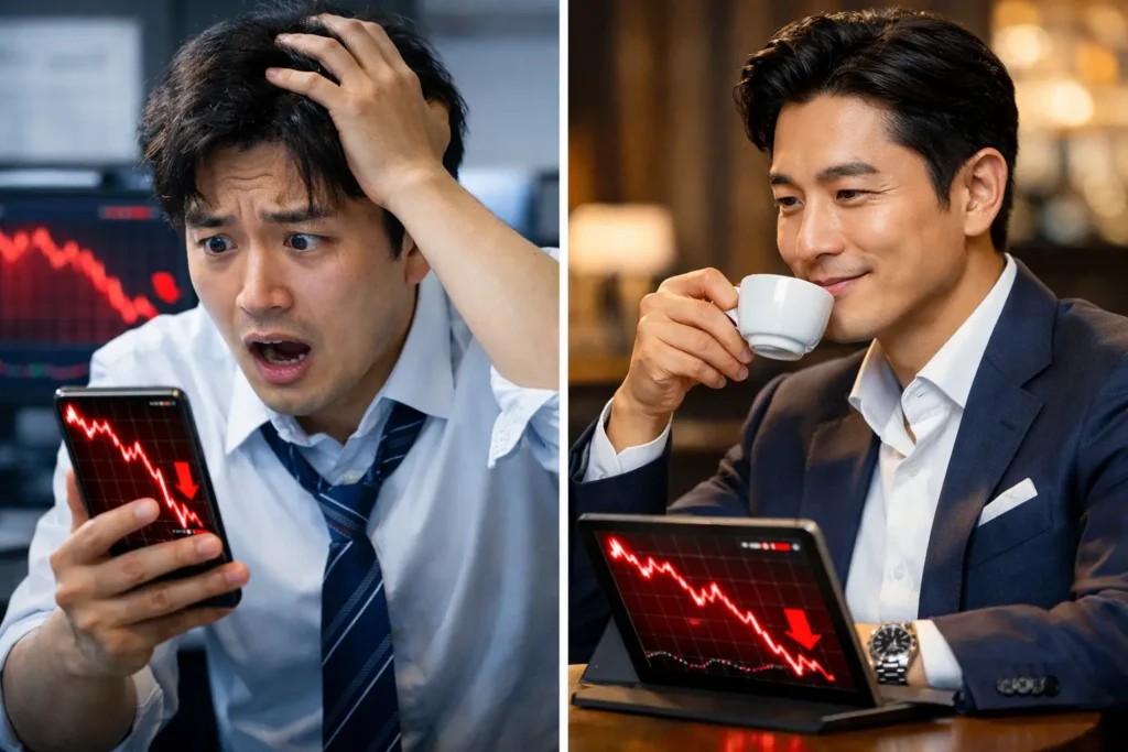 위기를 기회로 보는 시선의 차이